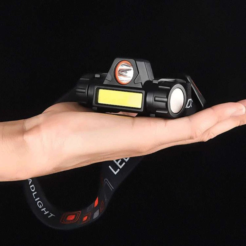 LED headlights, high-intensity flashlights, charging headlights, night fishing lights, outdoor brightness lighting fixtures