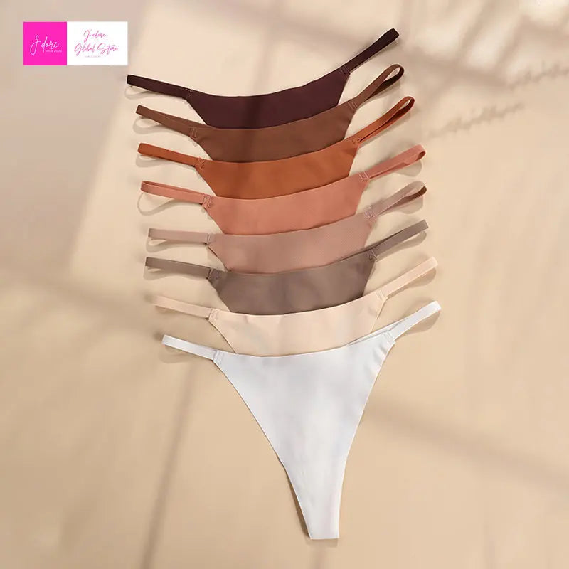 1 Pc Sexy Ladies T-back Underpants Silk Patchwork Stretch Thongs Womens G-string Panties Thong Lingerie Panties Women Thong