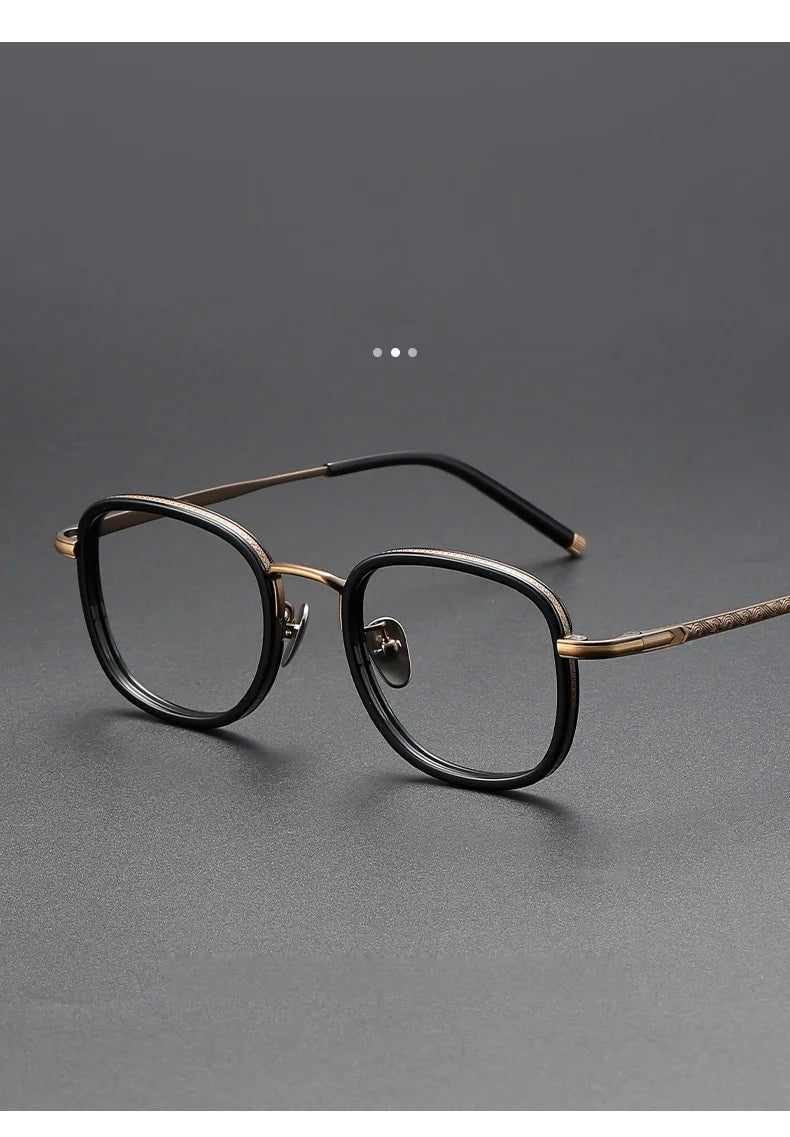 New Ultra-light Ttanium Glasses Frames Retro Designer Men's And Women's Glasses Frames Blue Ligh Optical Prescription Frames 712