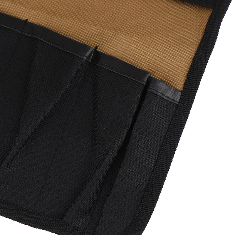 Pouch Bag for Tools; Made from Oxford Cloth; Convenient Roll-Up Design; Fits Wrench, Spanner, Hammer and More