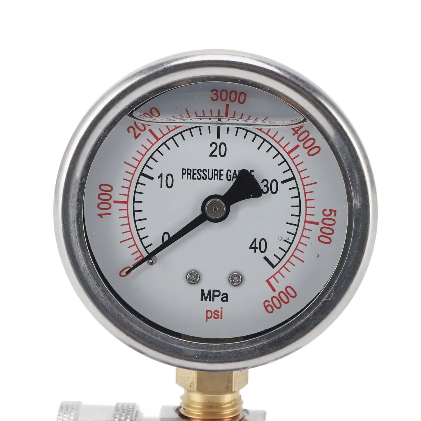 Pressure Washer Gauge 6000psi High Pressure 3/8in Quick Connect Parts Accessories Pressure Washer Parts Accessories