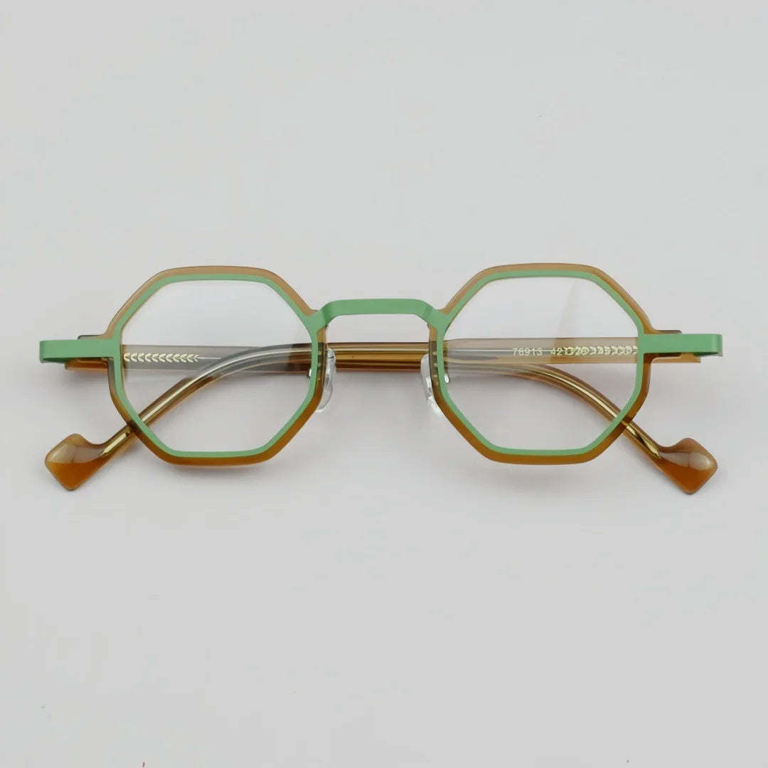 Round Acetate Optical Glasses Frame Men Ladies Spectacles Frames Customizable Prescription Eyeglass Frames