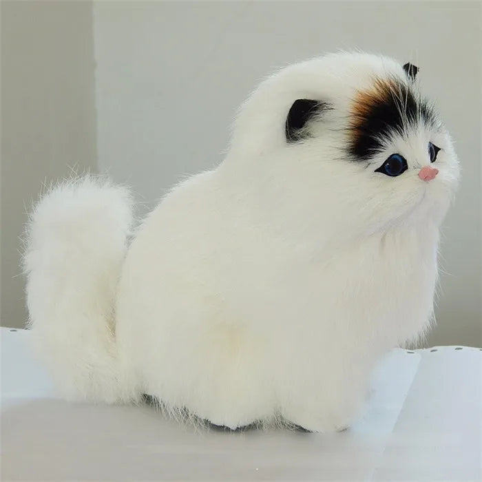 Electronic Plush Cats Lovely Robot Animal Toy Cute Stuff Electric Cat Meowing Soft Kids Pet Model Decoration Doll For Kids Gift