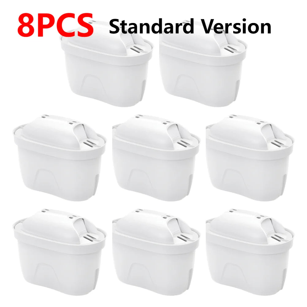 1-10PCS Water Filters Cartridge Reducing Limescale Chlorine Impurities Purifier Activate Carbon Water Filter for Kitchen