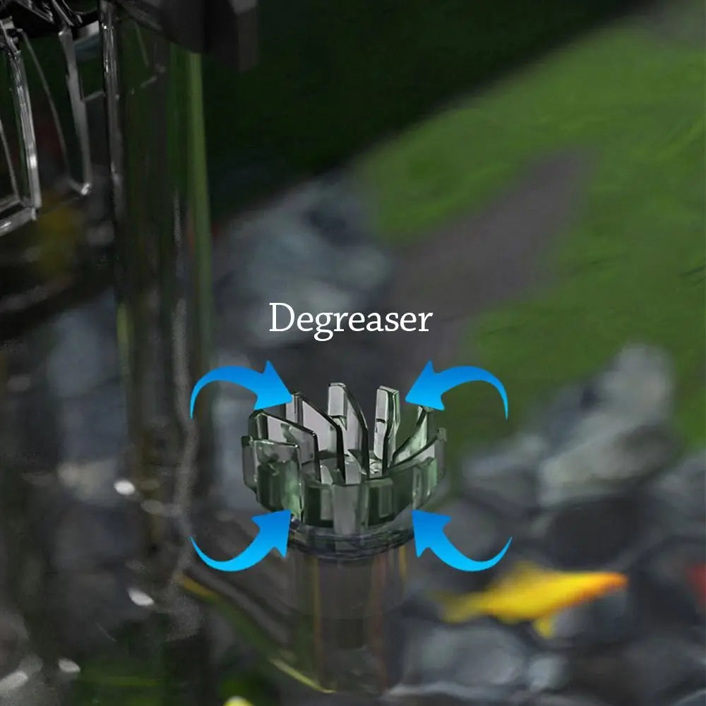 waterfall Fish tank filter 3 in 1 wall-mounted Waterfall Filter Box Silent Built-in Circulating Water Purifier for Home