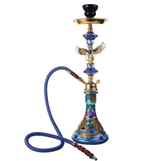 New Hookah Shisha Smoking Pipe Eagle Mid-Shaft Ceramic Tobacco Bowl Water Pipes Smoking Grass Shisha Кальян Accessories
