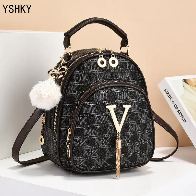 Women's bag 2025 new fashion women's bags hit color hand-held  bag Europeand the United States all-match shoulder messenger bag