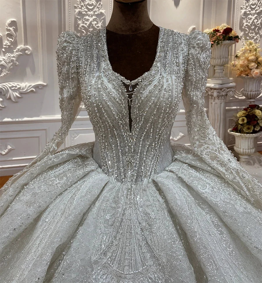 Customized Good Price Wedding Dress High Quality 100% Real