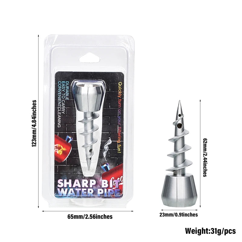 23mm Portable Shisha Hookah Metal Screw Bowl, Quality Smoking Tool for Water Pipe