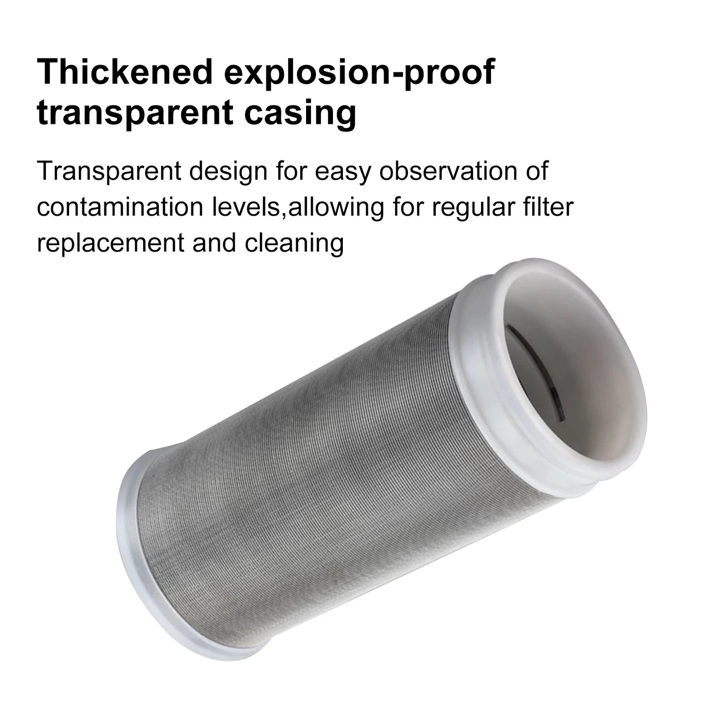 Hot Water Filter Anti-Scale Water Purifier Pre-Filtration System Household Electric Water Heater Filter Tank Water Pump Filter
