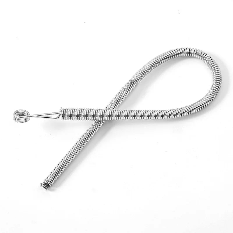 5/10/20PC Spring Drawstring Threader Clip Pants Hoodies Elastic Band Lace Cord Flexible Drawstring Thread DIY Sewing Accessories