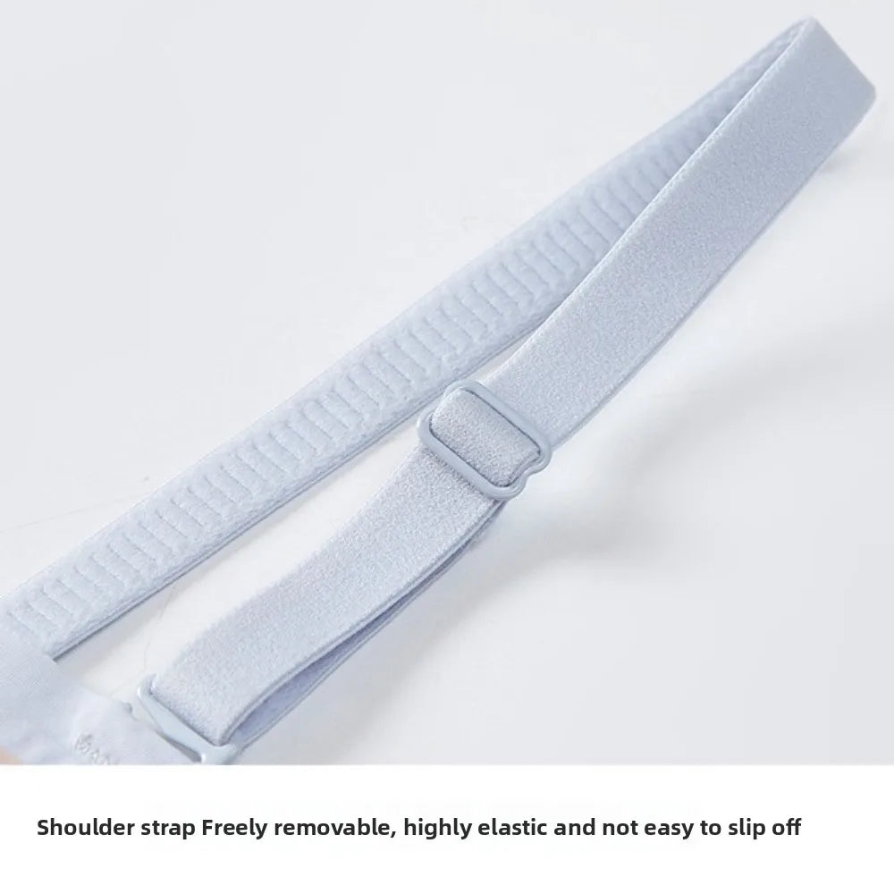 Lingerie Adjustable Wireless Bra Elastic Traceless Close-fitting Brassiere for Women Anti-sagging Shockproof Seamless Bras