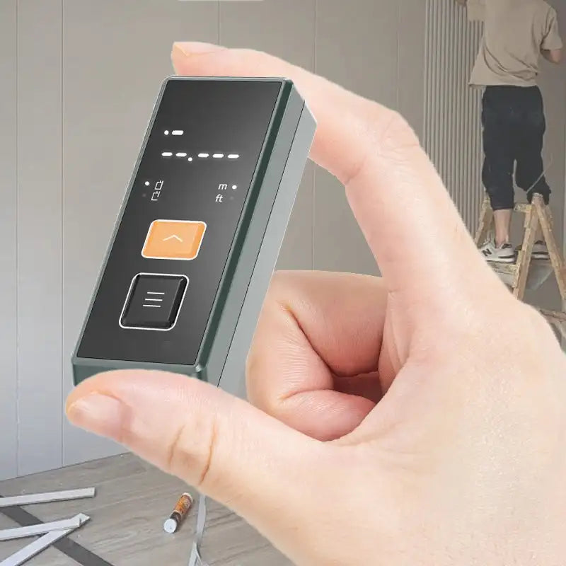 Portable Miniature Laser Rangefinder Distance Meter Measure Infrared Rangefinder Handheld Portable Laser Range Finder Tools