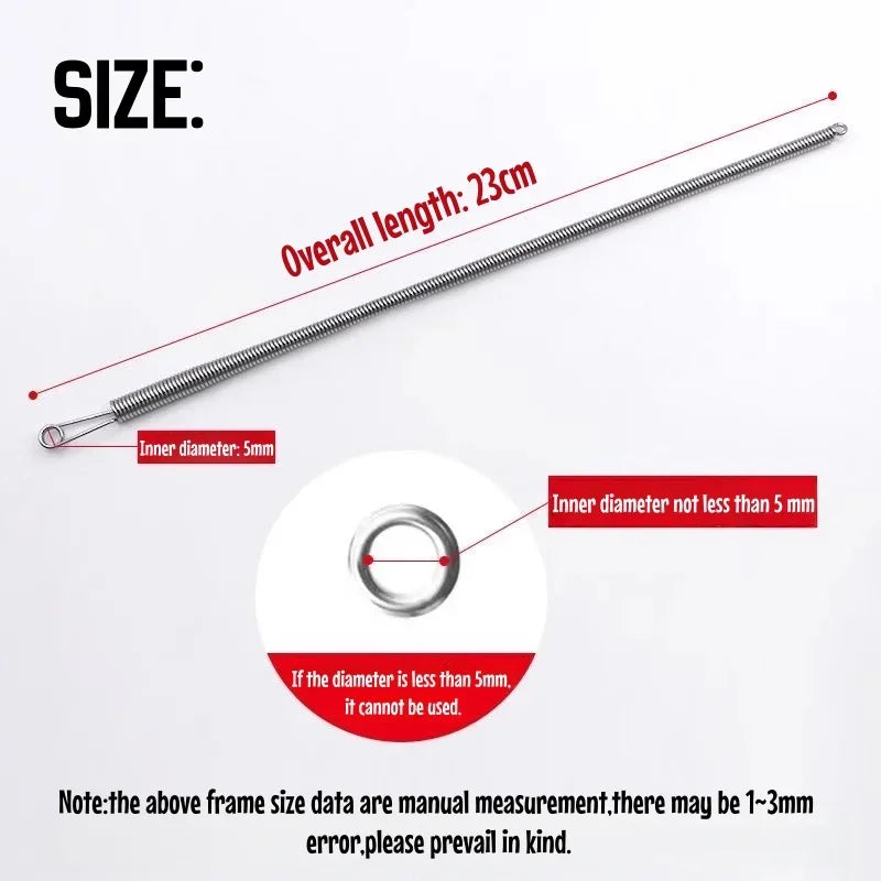5/10/20PC Spring Drawstring Threader Clip Pants Hoodies Elastic Band Lace Cord Flexible Drawstring Thread DIY Sewing Accessories