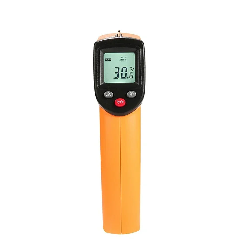 LCD Digital Laser Temperature  Meter Gun High-precision Infrared Thermometer -50~400°C Laser Positioning Non-contact Thermometer