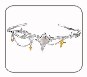 F.I.N.S New Original Simple S925 Sterling Silver Star Ring Women's Double Layer Irregular Adjustable Finger Fine Jewerlry Gifts