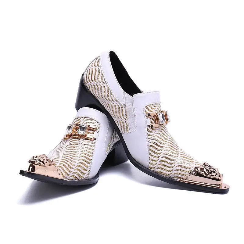 New Men's Shoes Italian Formal Shoes Oxford Men's Handmade Genuine Leather Business Party Shoes 36-49