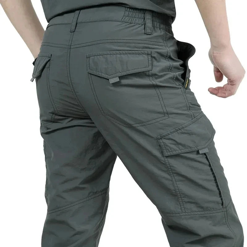 Men's Casual Fashion Trend Casual Pants Urban City Commuter Pants Military Tactical Multi-Pocket Sports Workwear Pants