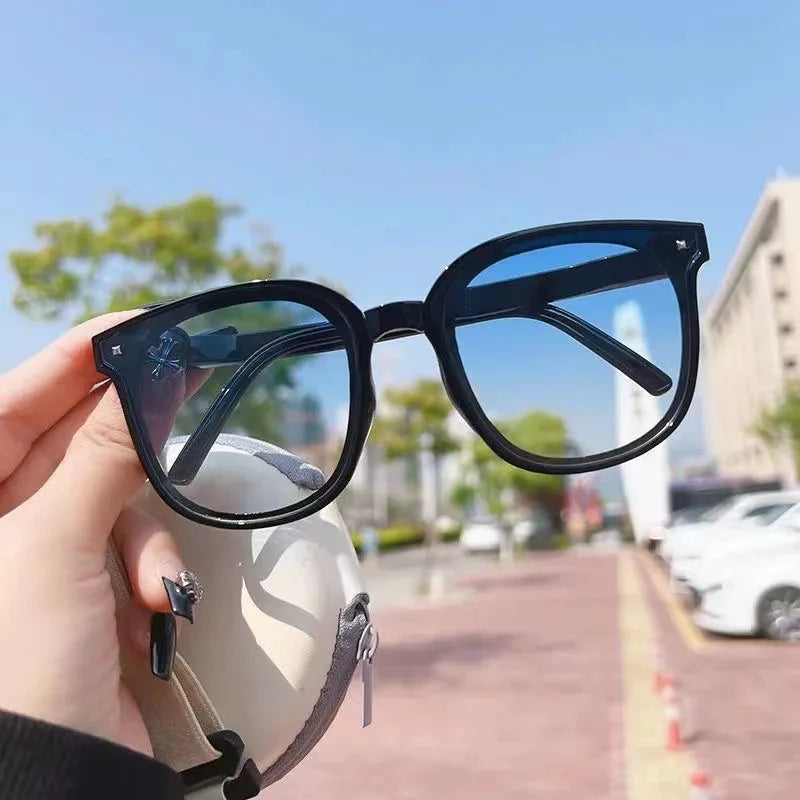 Folding Sunglasses Polarized Shade 100% Anti UV400 Summer 2023 New Square Sun Glasses For Large Face Women Men Sun Protection