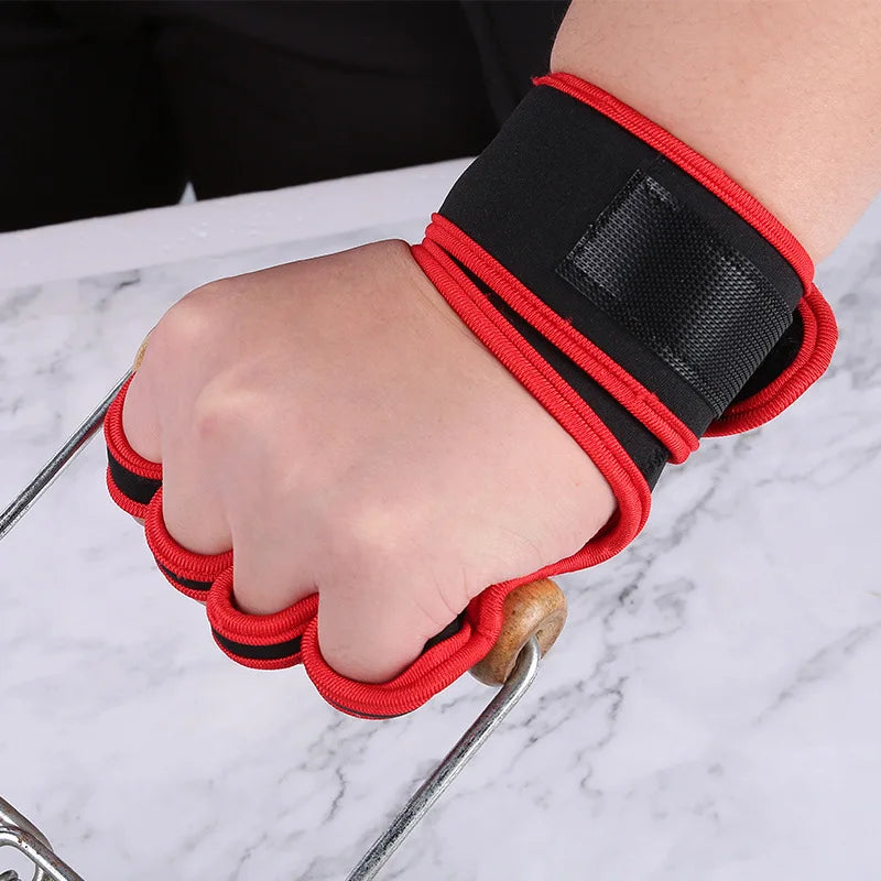 Workout Gloves for Men Women Cycling Gym Weightlifting Fitness Anti-Callus Wrist Support Pull up Bar Unisex Anti-Slip Gloves