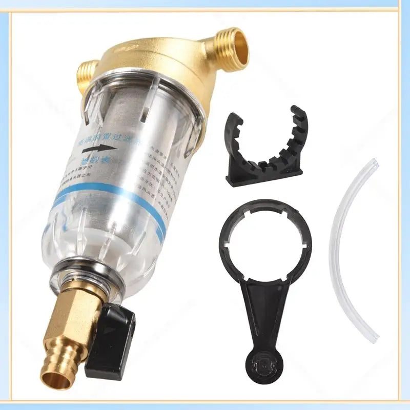 -A60I Spin Down Sediment Filter Reusable Whole House Sediment Water Pre Filter 40-60 Micrometre Whole House Water Filter