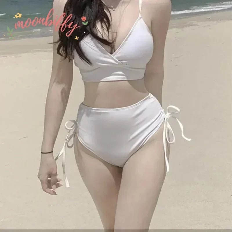 Swimsuit Women Micro Bikini Bathing Suit Fashion Sexy Summer New Model Korean Version Cinjunto De Dos Piezas Mujer