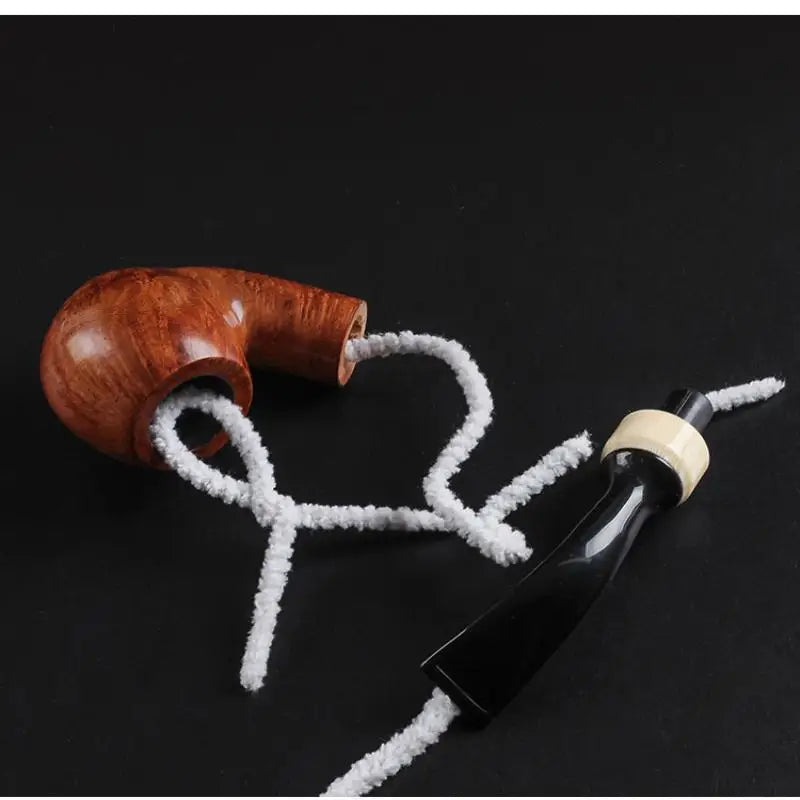 Smoking Essentials: 100pcs Wooden Pipe Cleaning Tools for Tobacco Pipes