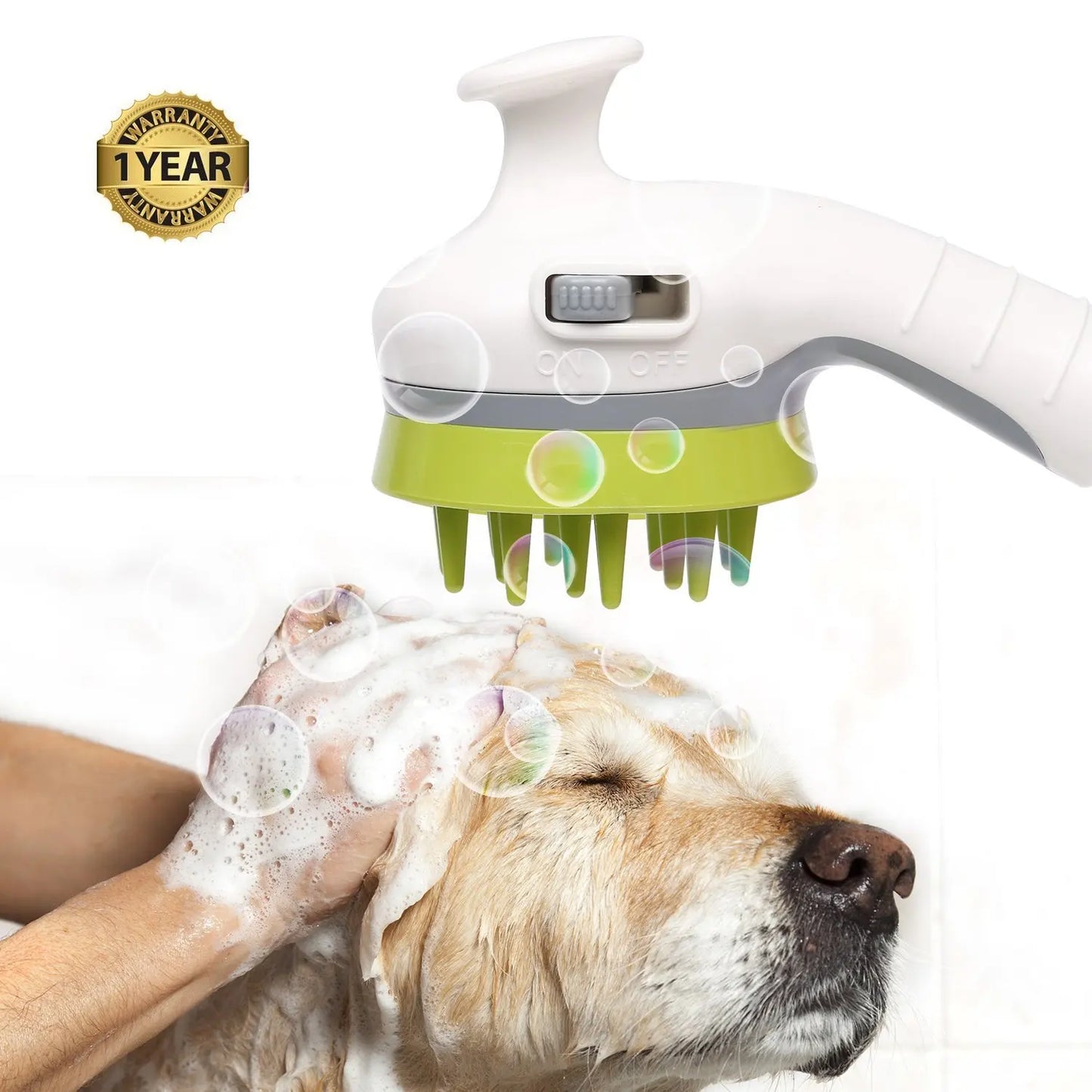 Pet showerhead, dog specific showerhead, showerhead faucet, pressurized showerhead, aerator, thickened