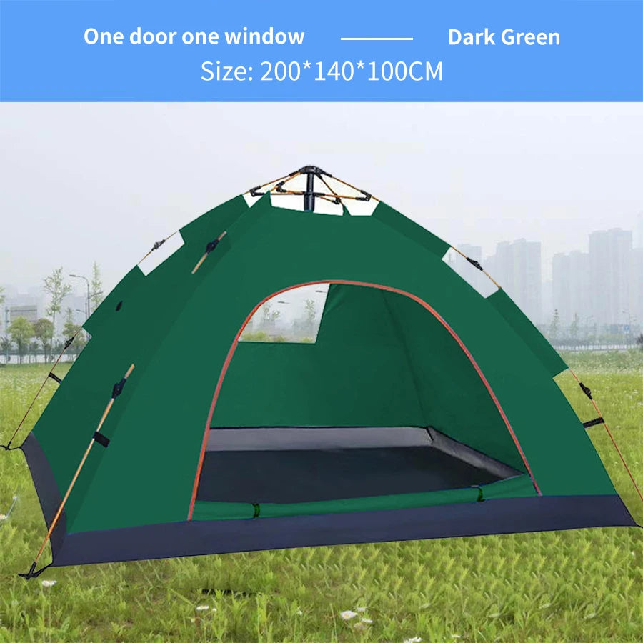 Instant Tent,Instant Pop Up Tents,Easy and Quick Setup Camping Tent,Windproof Waterproof with Rainfly for Outdoor Camping/Hiking