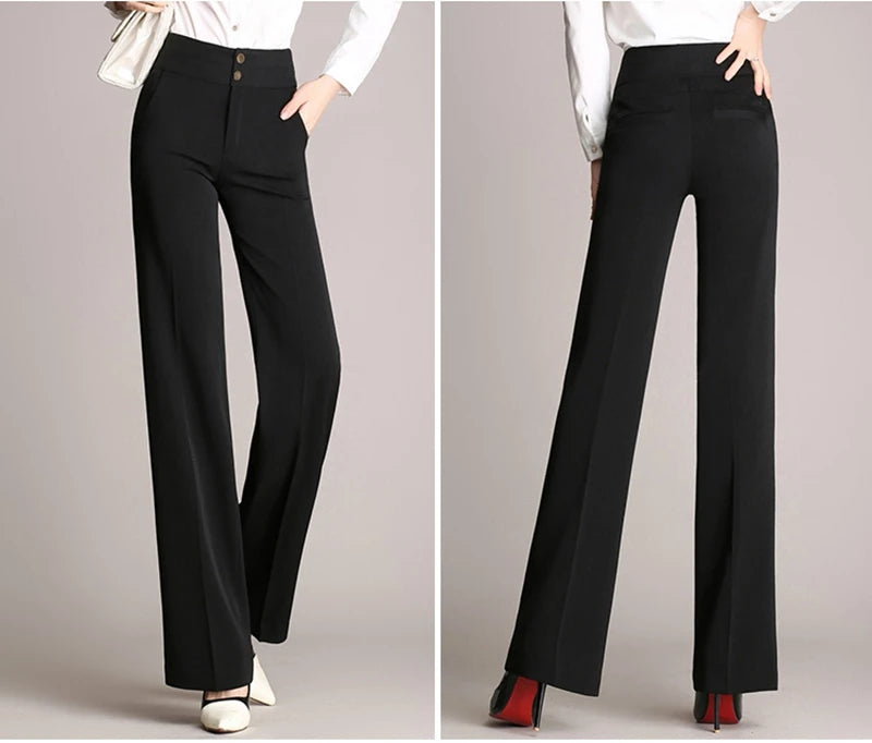 Trendy Women's Pajama Pants Cozy Soft Knitted Full-Length Trousers With Zipper Buttons Decor Ideal For Casual And Commute Wear