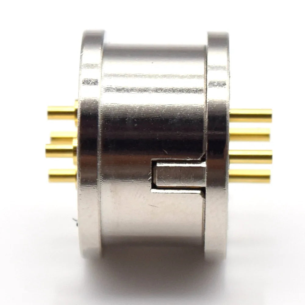 1Pair 2/3/4/5/6Pin waterproof high current magnet suction spring pogo pin male female probe DC power charging magnetic connector