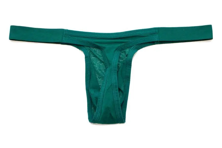 Men Thongs Sexy Underwear T-Back Underpants Breathable  Ice Silk Briefs Big U convex Pouch Thongs G-String Male Lingerie Panties