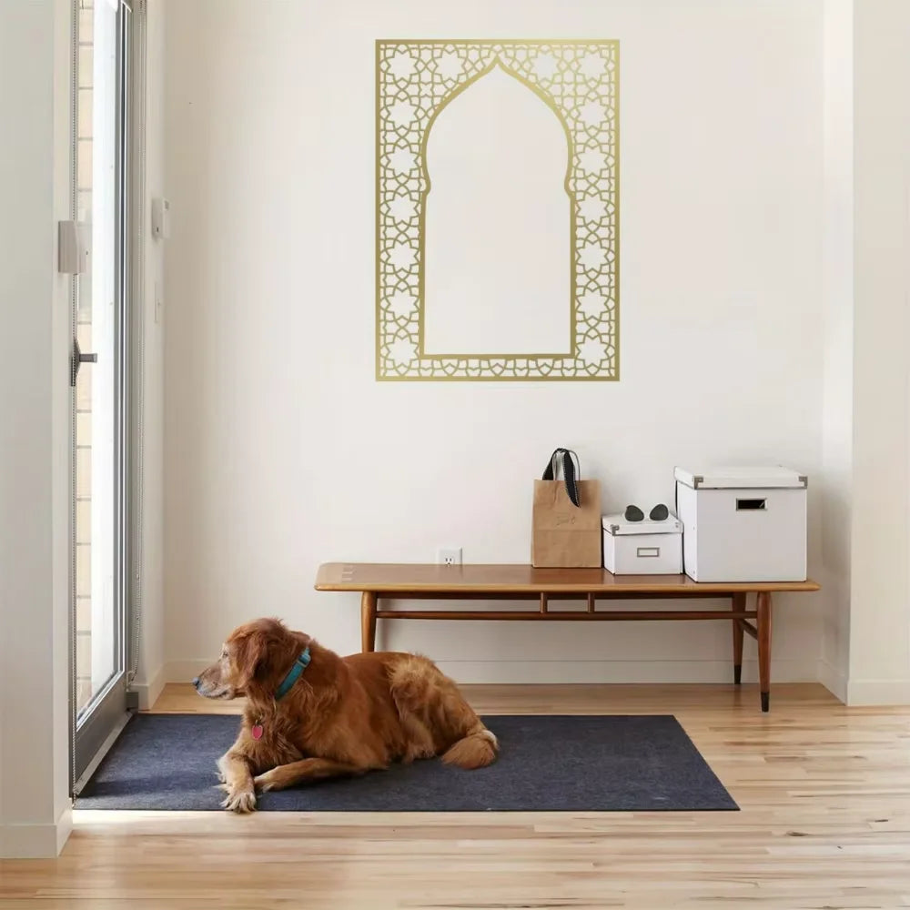 Appealing Islamic Wall Decor - A Great Choice for Metal Home Decor. A Nice Arabic Design and Muslim Gift.