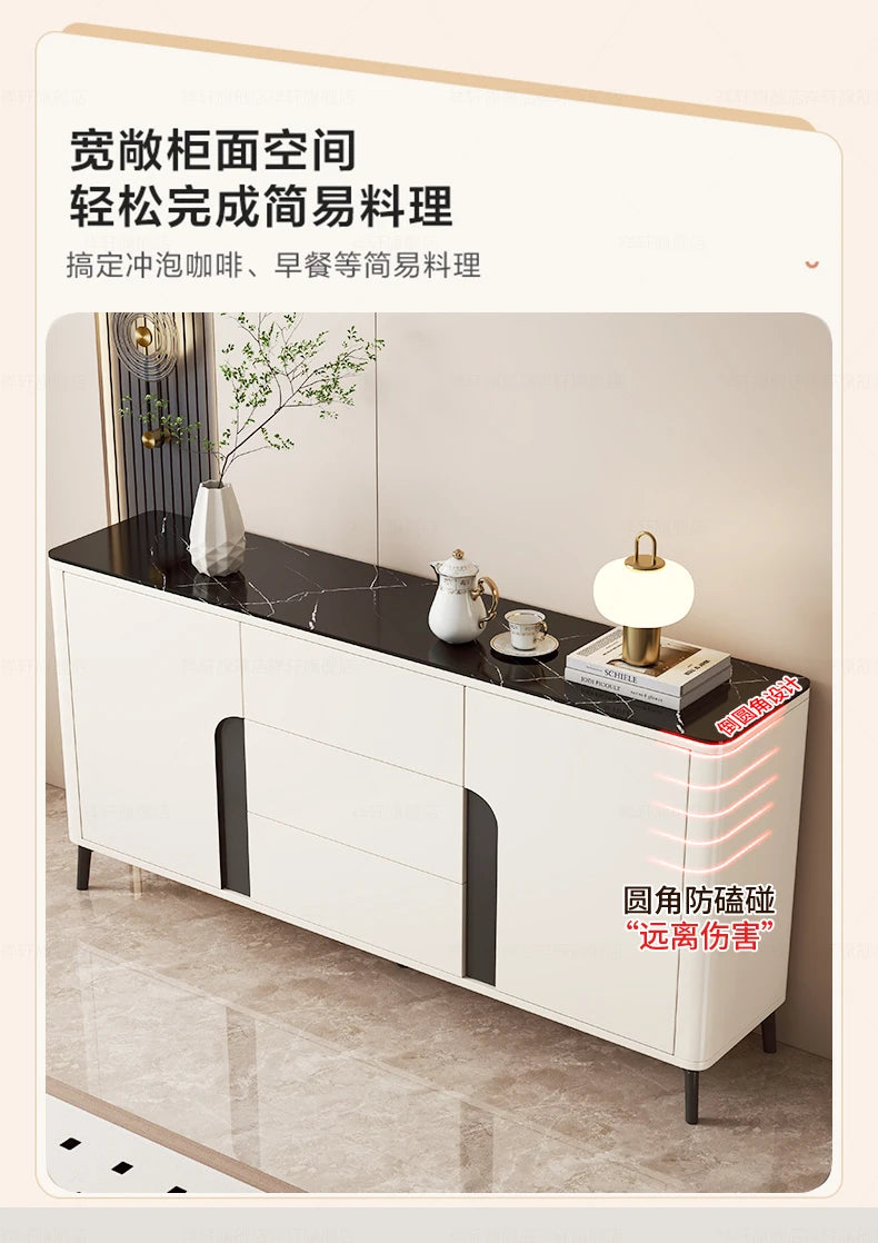Italian Trendy Living Room Cabinets Luxury Elegant Modern Nordic Storage Cabinet Exquisite Glamour Vetrina Soggiorno Furniture