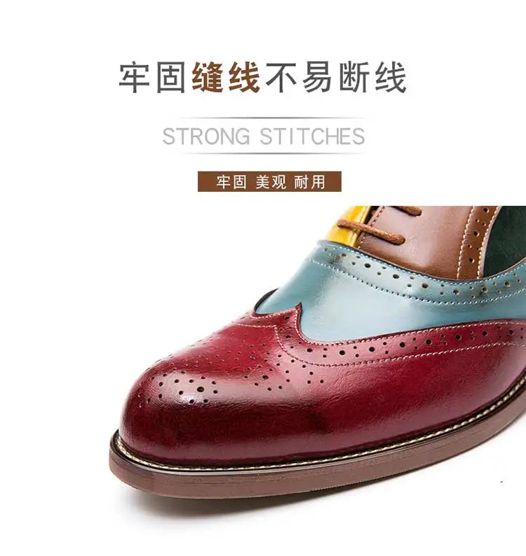 High Quality Business Formal Leather Shoes Mens Casual Dress Shoes Classic Italian Formal Oxford Elegant Shoes Men Office Shoes