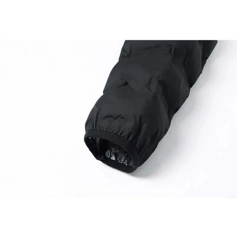 CHUJIEMen's autumn and winter graphene material warm and casual lightweight cotton jacket men's coat