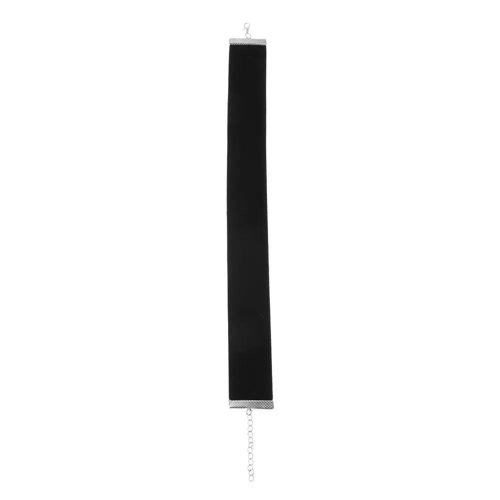 Adjustable Elegant Classic Vintage Velvet Choker Gothic Black Ribbon Necklace