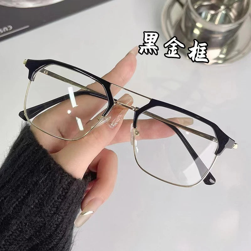 Men's Reading Glasses  0+1.0+1.5+2.0+2.5+3.0+3.5 +4.0 Presbyopia Glasses Retro Anti Fatigue Protective Goggles