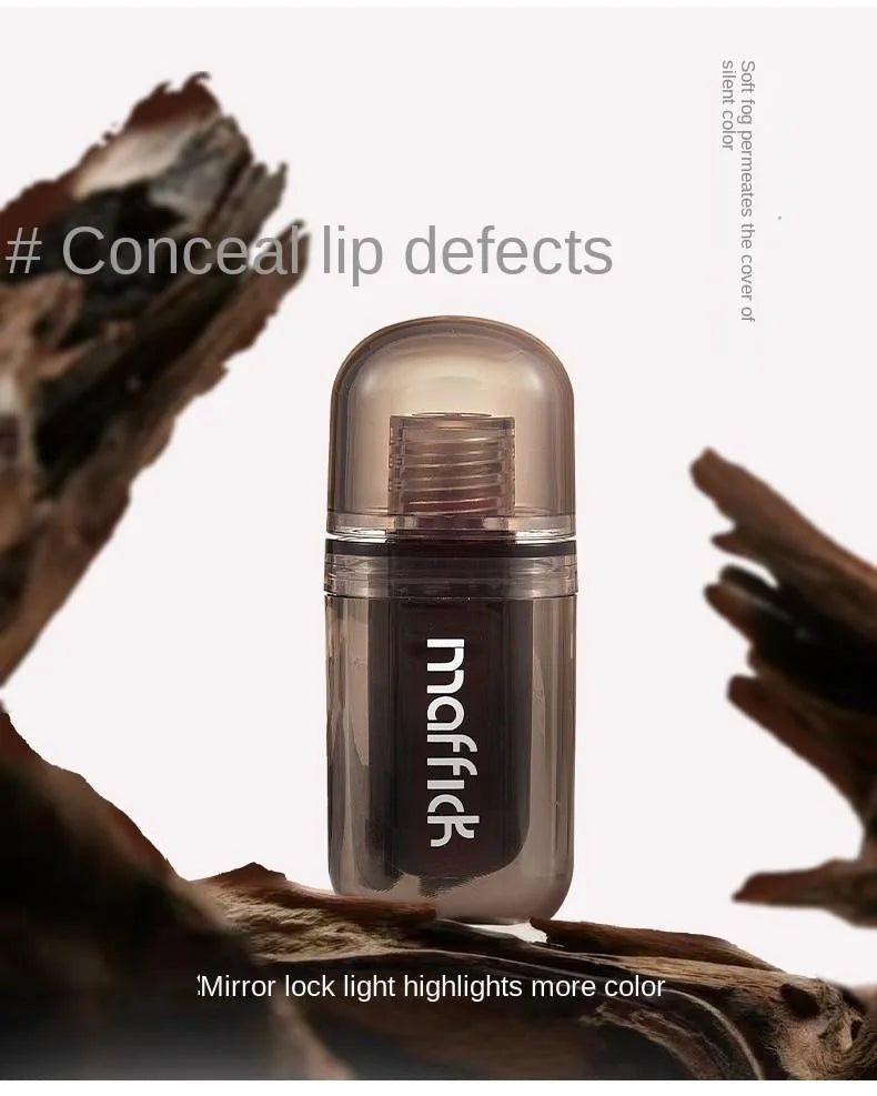 Waterproof  sweat proof  non smudging  small black tube lip gloss  moisturizing  long-lasting lipstick