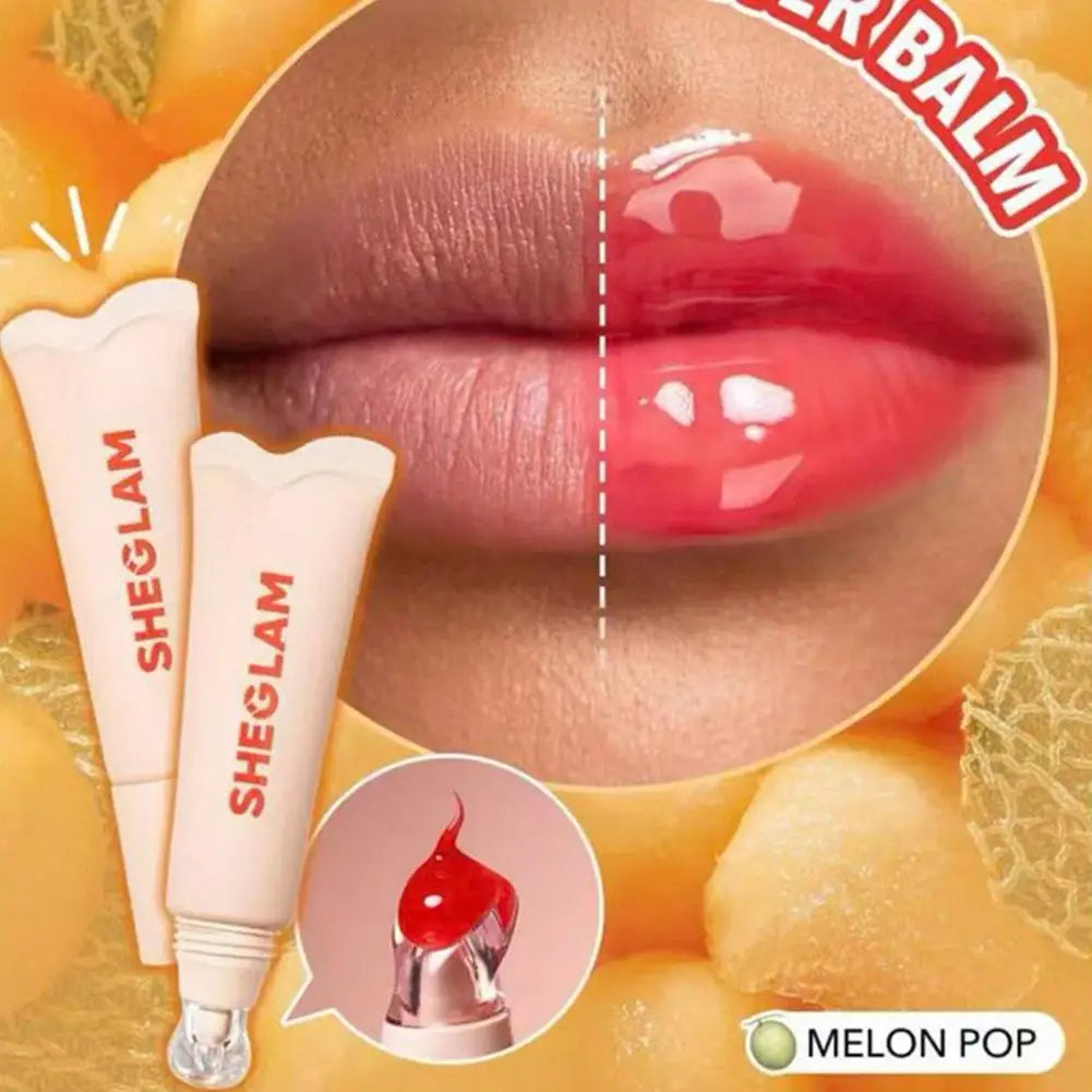 SHEGLAM Crystal Glaze Moisturizing Lip Care Canoy Lane Cocoa Cookie Strawberry Milk Melon Pop Lasting Mirror Lip Tint Beauty Lip