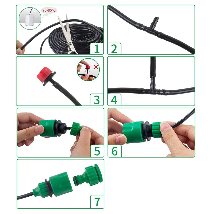 Garden Irrigation Sprinkler Sprinklers Cultivation Supplies Drip Drippers Farming Watering Home Agricultural Spray Nozzles