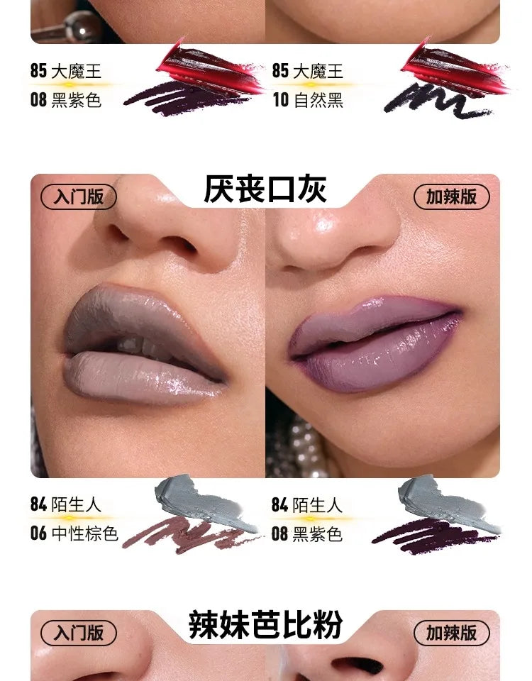 Kaleidos Lip Liner,Highly-Pigmented Pencil For Shaping & Sculpting Lips,Semi-Matte Finish,Vegan & Cruelty-Free