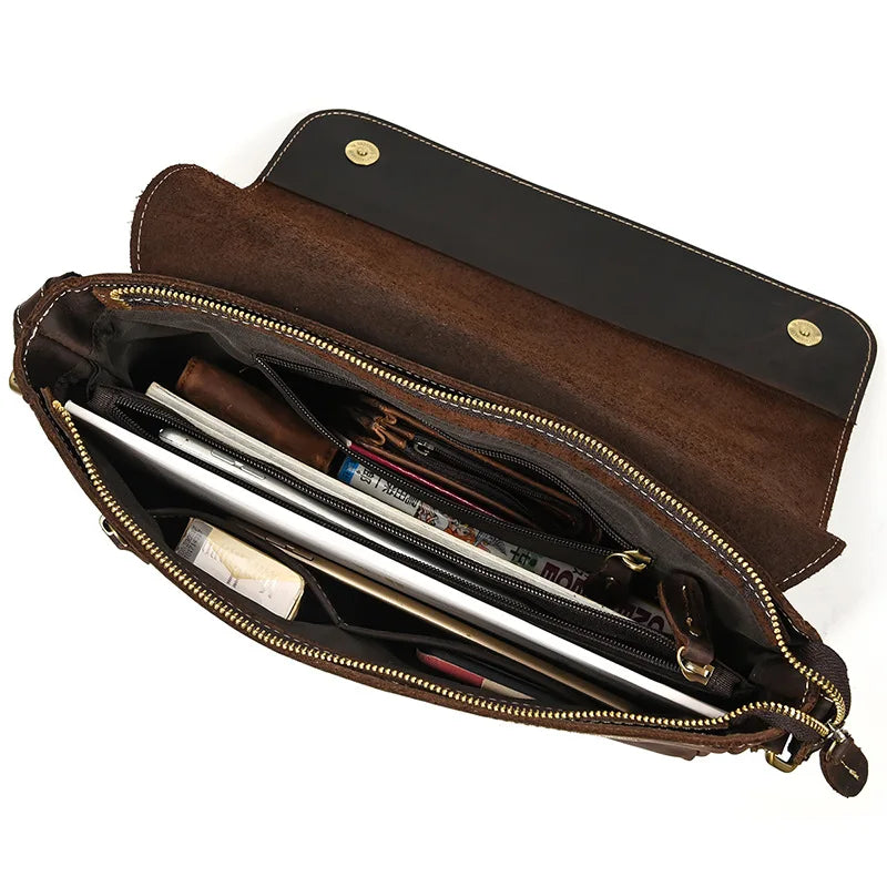 Genuine Leather Man Shoulder Bags Cow Skin Mens Casual Crossbody Bag Messenger Bag cross shoulder bag men leather