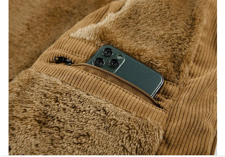 Winter Fashion Wool Vest Male Cotton-Padded Vests Coats Men Sleeveless Vest Jackets Warm Waistcoats Clothing Plus Size 6XL