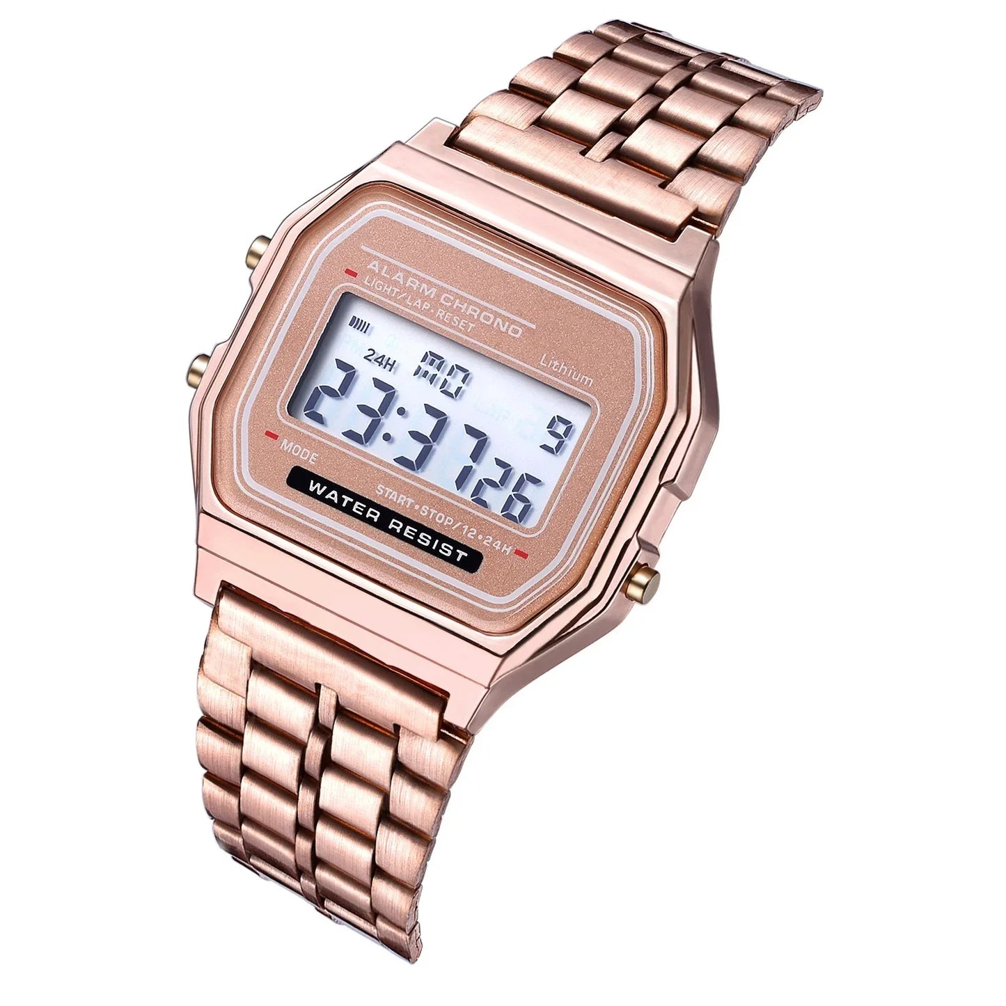 2025 Digital Watches For Men Sports Waterproof Bracelet Clock Gold Electronice LED Wristwatch Women