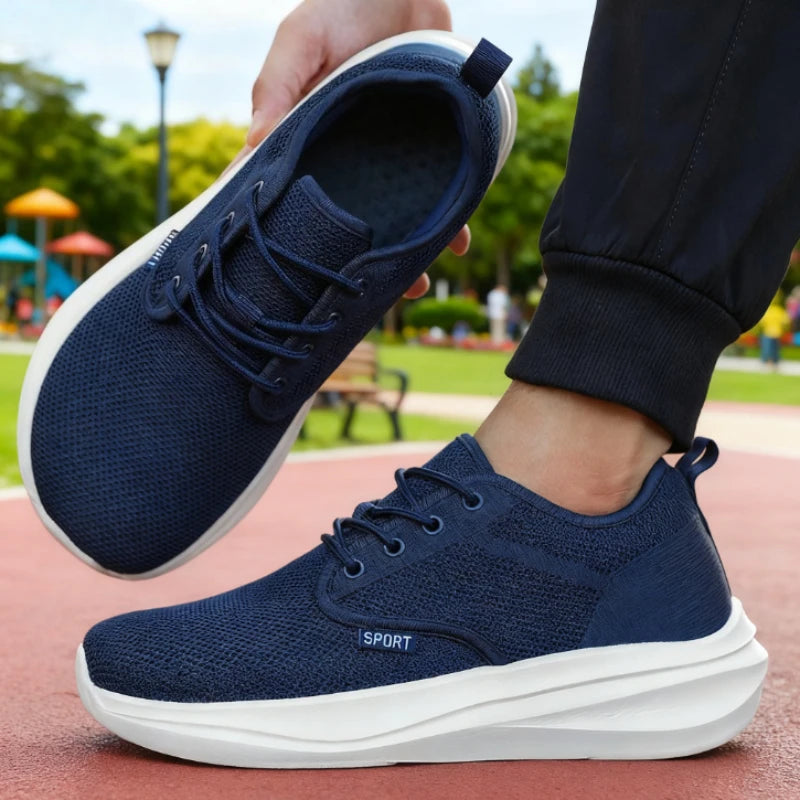Wide Toe Barefoot Shoes for Men Breathable Non-slip Minimalist Walking Shoes 2025 Fashion Unisex Outdoor Platform Sneakers Women