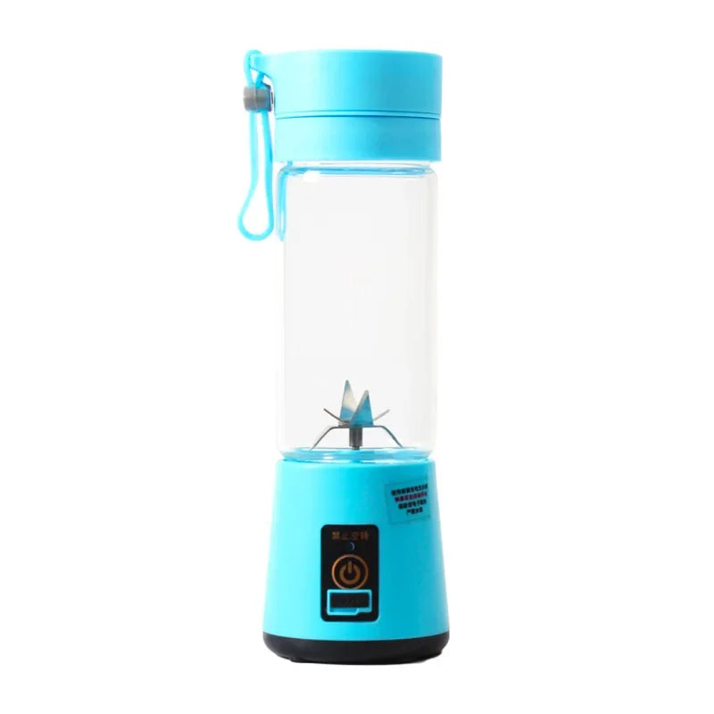Portable Electric USB Rechargeable Handheld Smoothie Blender, Fruit Mixers, Milkshake Maker Machine, Food Grade Material, Hot