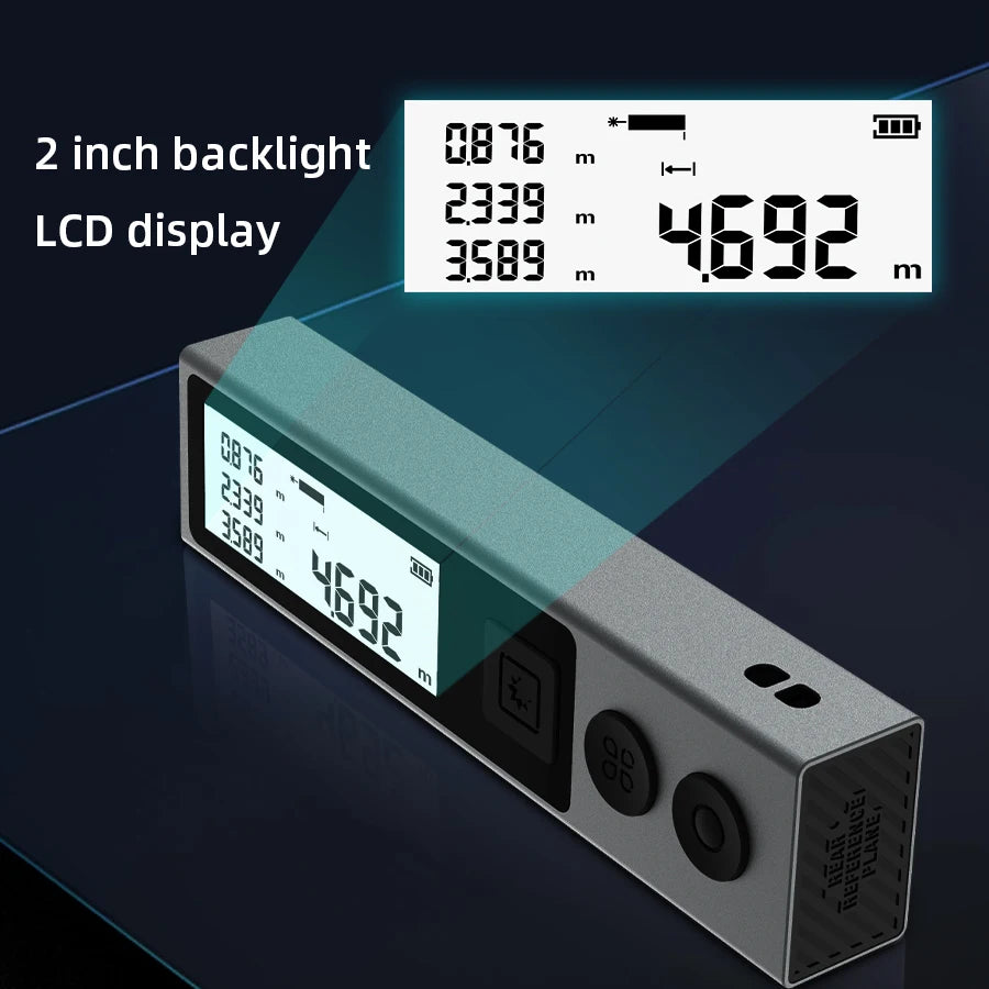 Mileseey Laser Distance Meter Trena Laser Measuring Tape Handheld Metre Laser лазерная рулетка дальномер