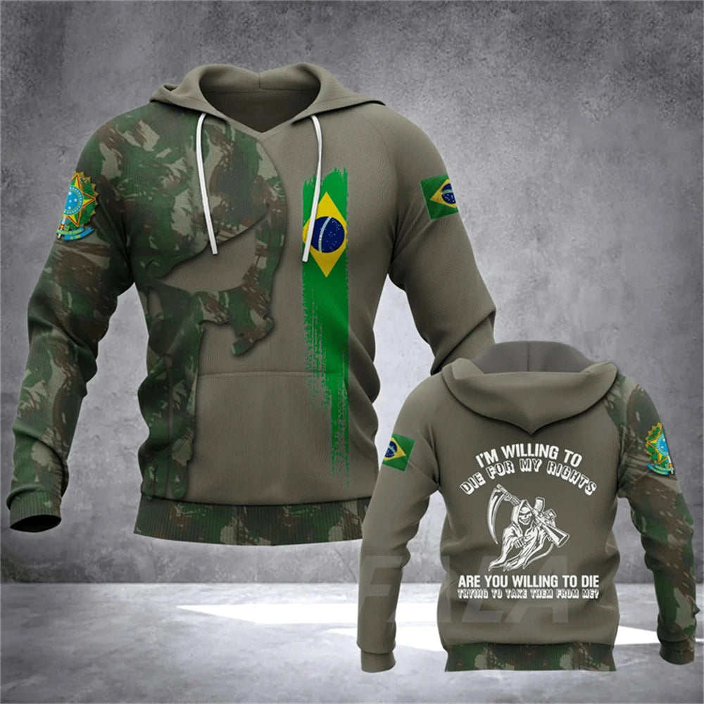 WBWA Veteran Military Army Suit Soldier Camo Autumn Pullover NewFashion Tracksuit 3DPrint Men/Women Casual Hoodies 2023 New