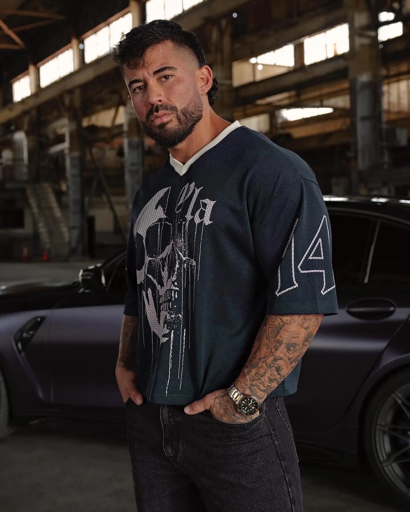 T-shirts Men Summer New Sports Men T-shirts Leisure V Neck Fashion Loose And Comfortable Clothing Gym Running Shirts man